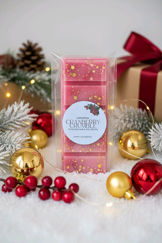 Cranberry Crumble-Tuoksuvaha