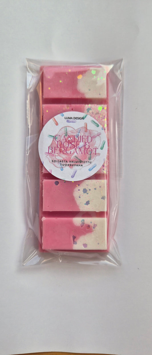 Candied rose & bergamot-tuoksuvaha